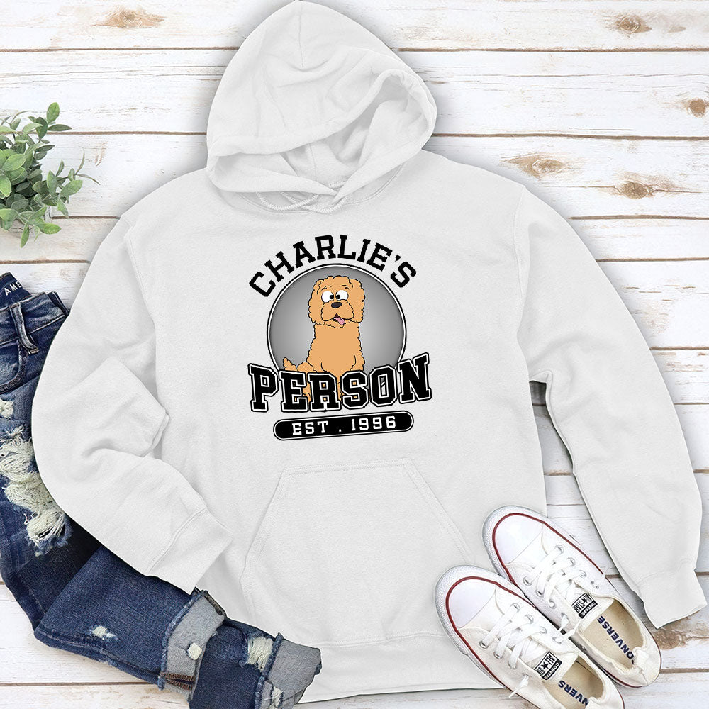 Dog Person – Personalized Custom Hoodie