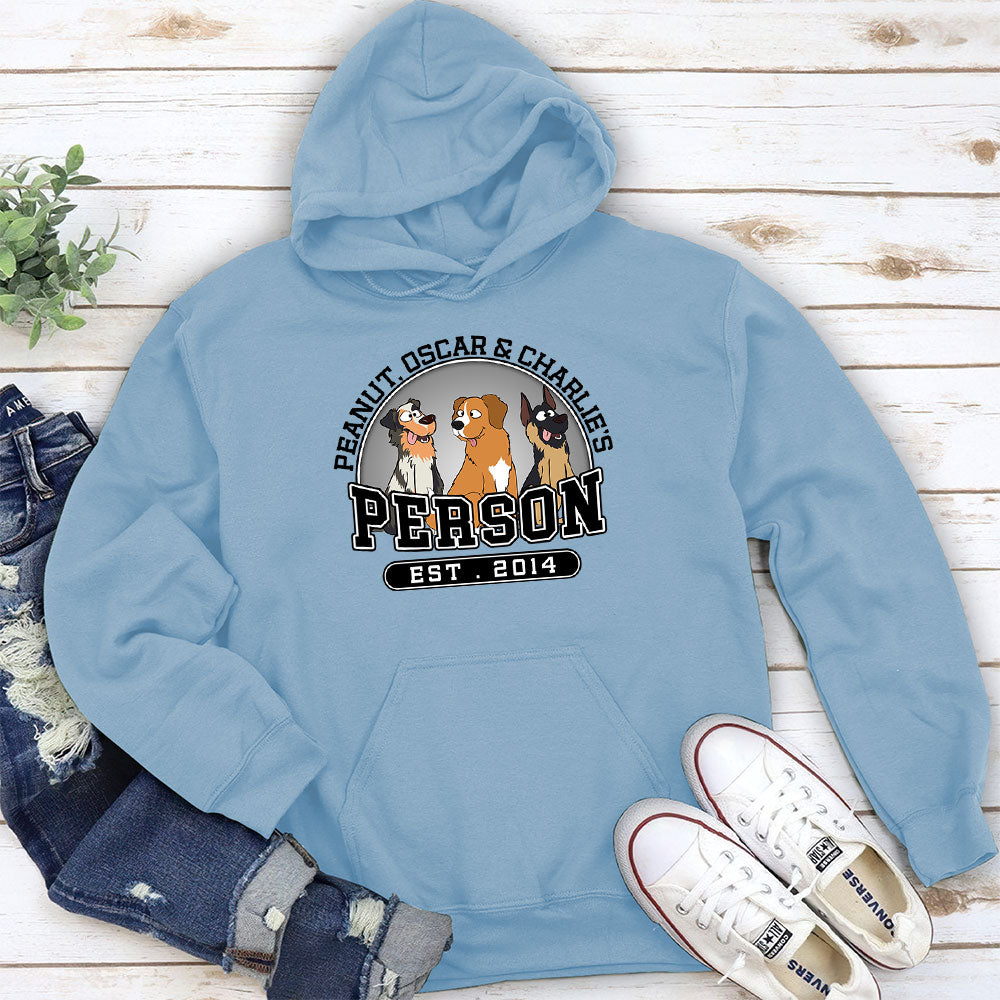 Dog Person – Personalized Custom Hoodie