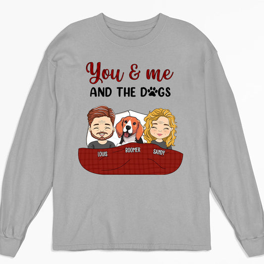 You And Me - Personalized Custom Long Sleeve T-shirt