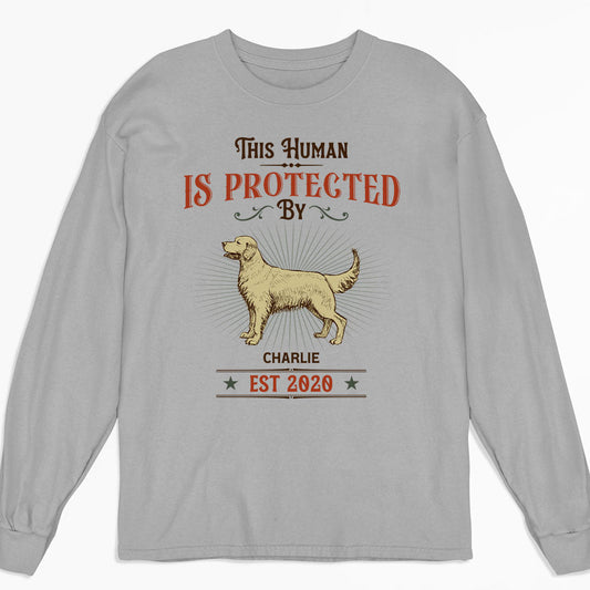 This Human Vintage - Personalized Custom Long Sleeve T-shirt