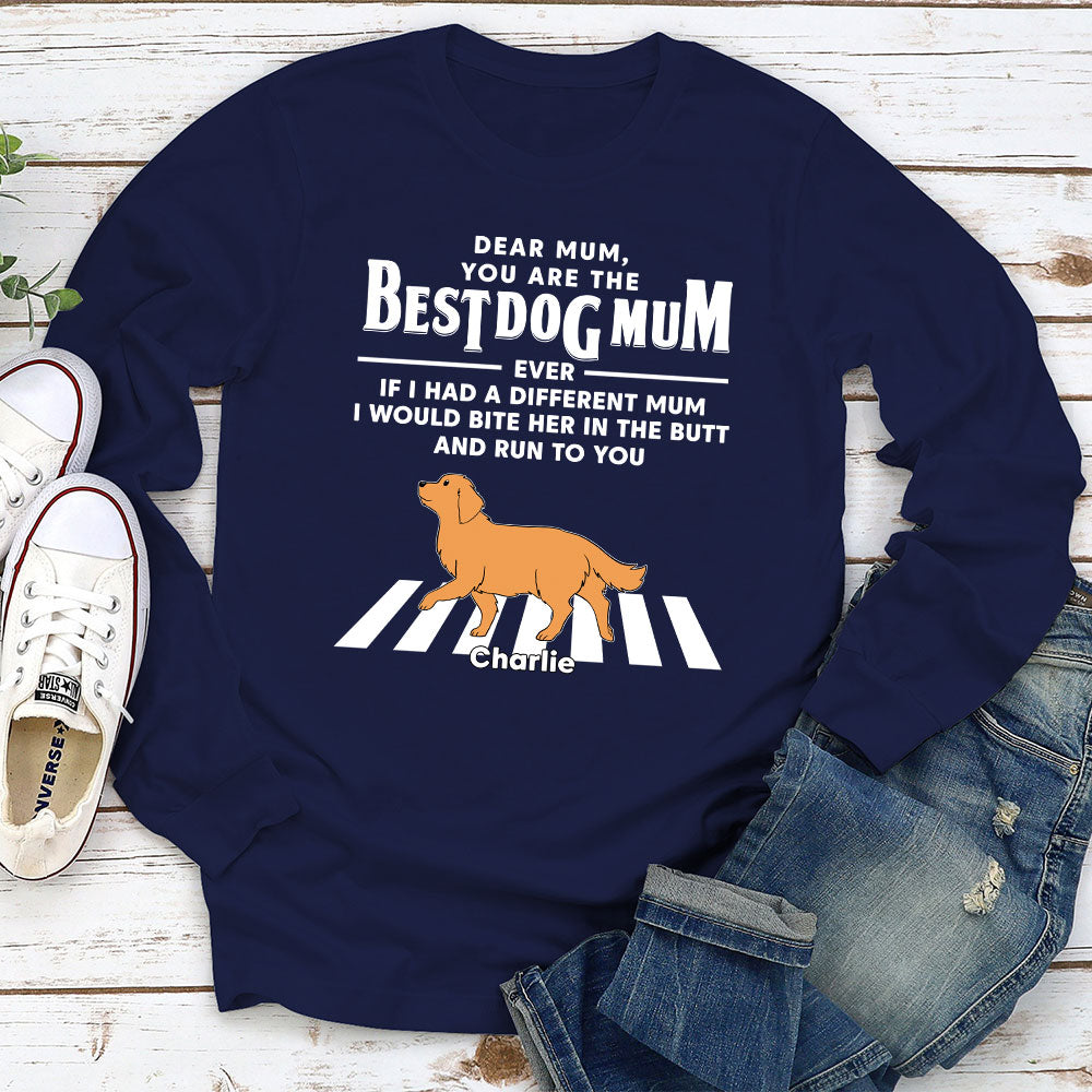 Dogs Run To You - Personalized Custom Long Sleeve T-shirt