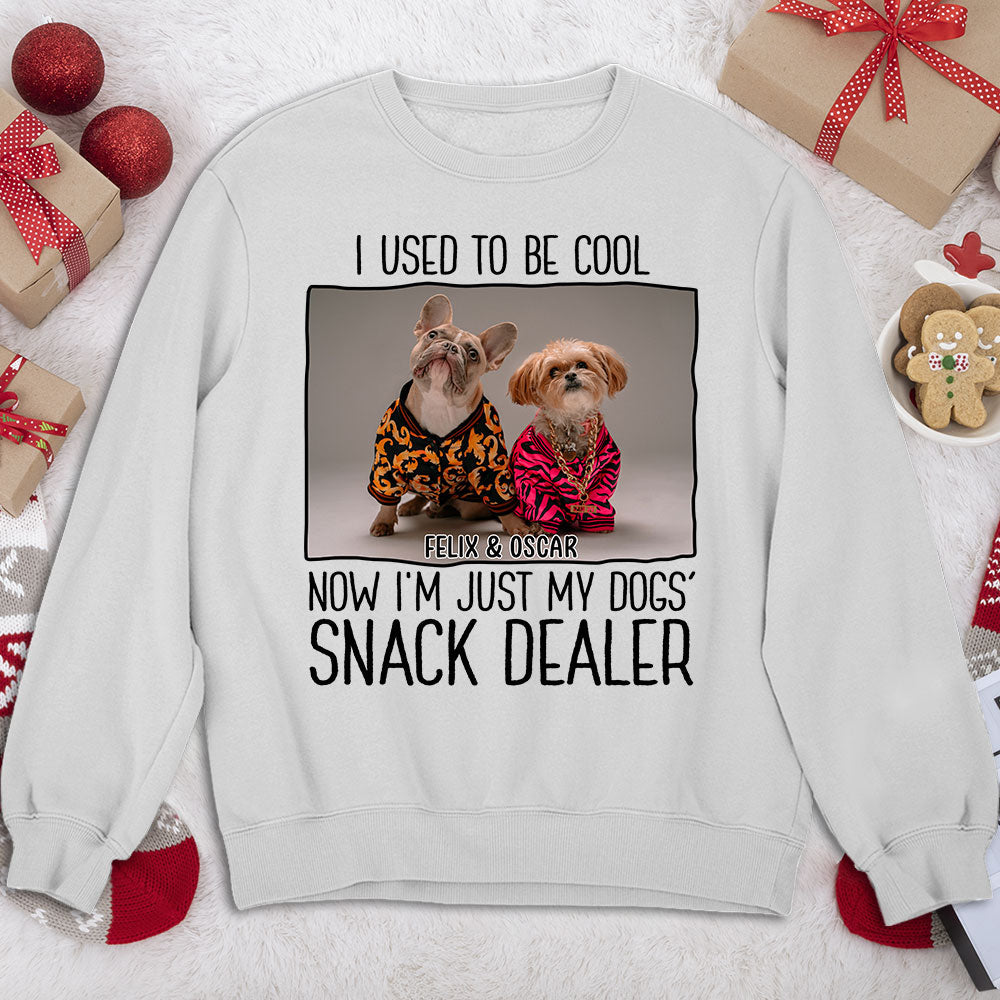 Just A Snack Dealer Photo - Personalized Custom Sweatshirt