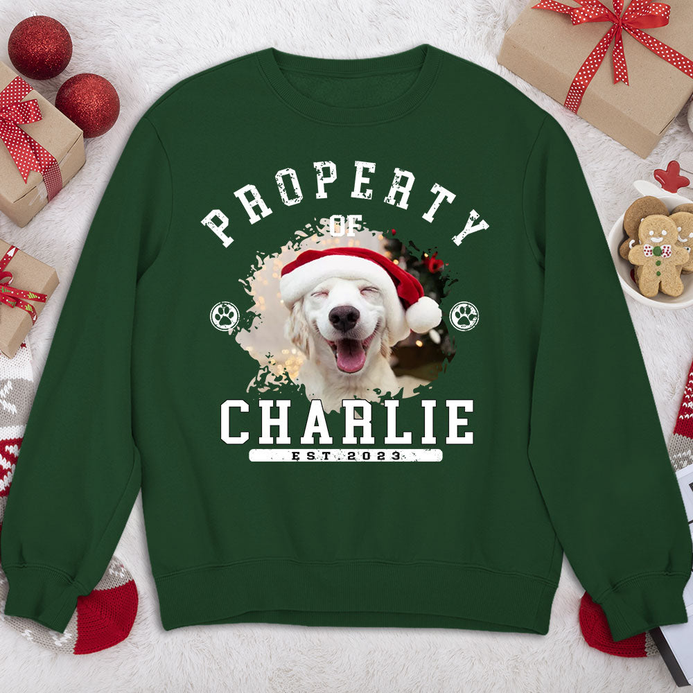 Pet Property - Personalized Custom Sweatshirt