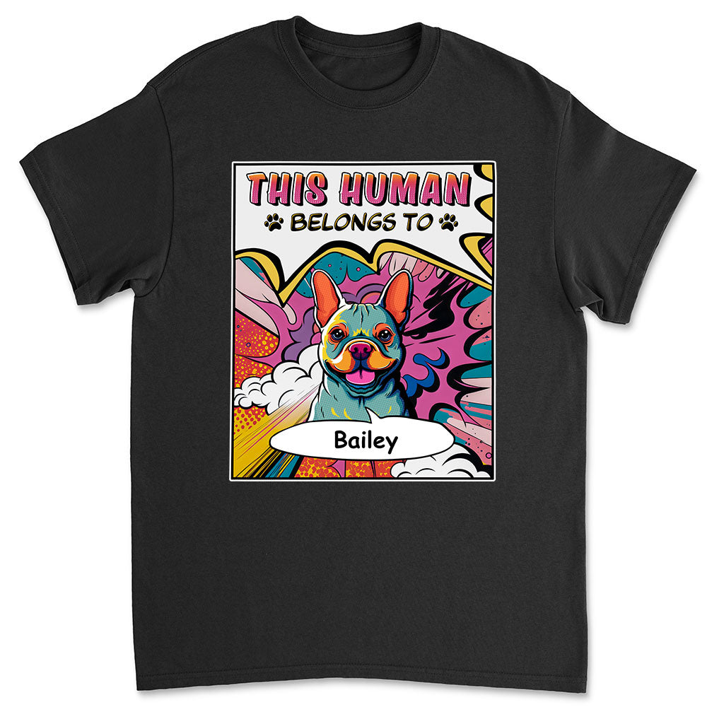Pop Art This Human - Personalized Custom Premium T-shirt