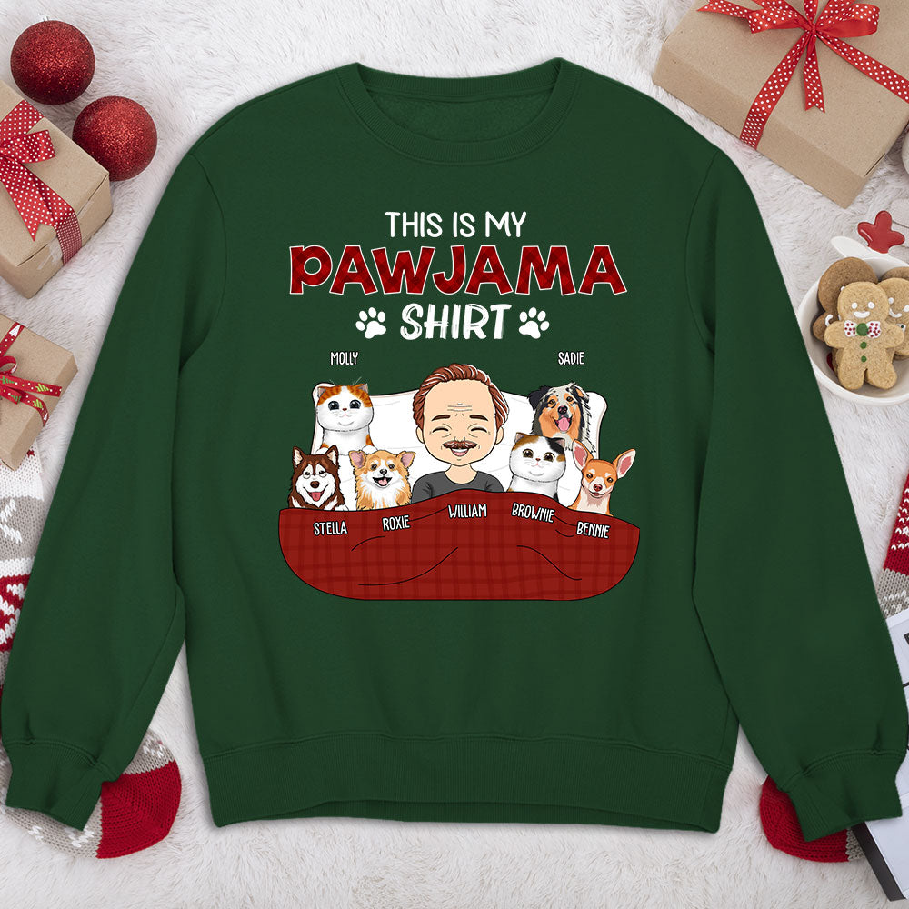 Pajama Shirt Version 2 - Personalized Custom Sweatshirt