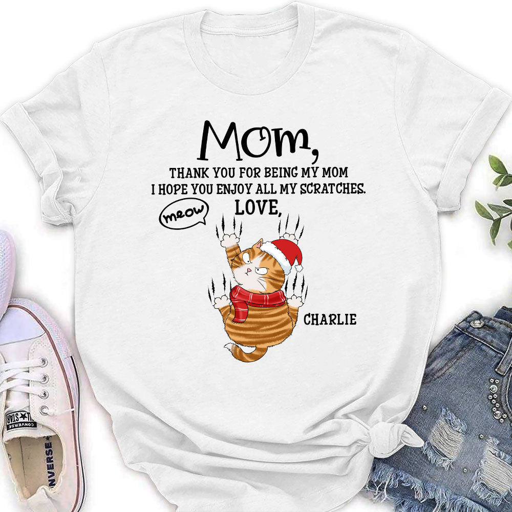 Enjoy Scratches - Personalized Custom Women's T-shirt