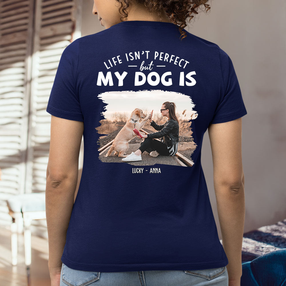 Perfect Dog Cat Photo - Personalized Custom Women's T-shirt