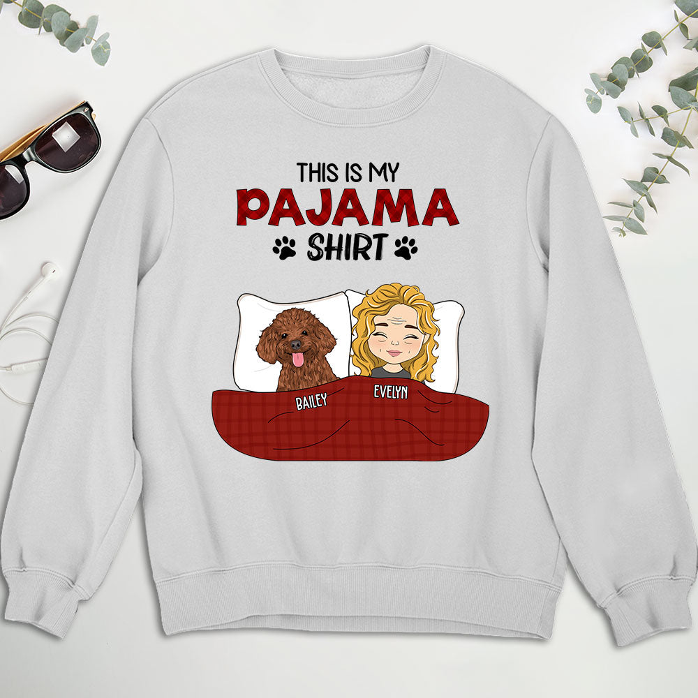 Pet Pajama Shirt - Personalized Custom Sweatshirt