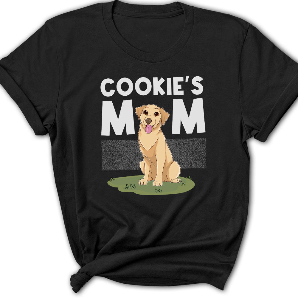 Happy Dog - Personalized Custom Women's T-shirt