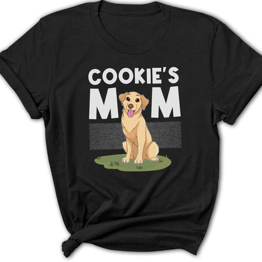 Happy Dog - Personalized Custom Women's T-shirt