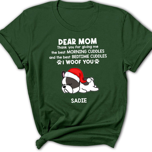 Snuggle Cuddle - Personalized Custom Women's T-shirt