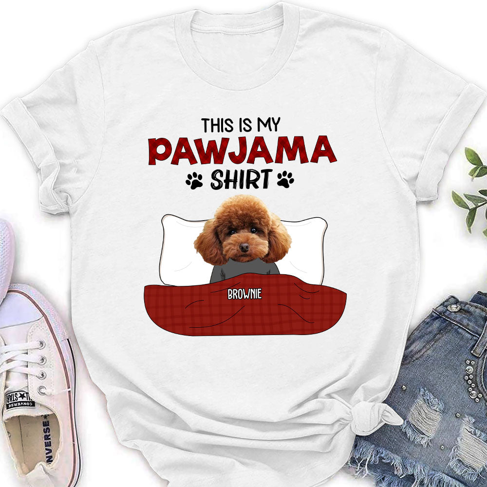 Pajama Shirt Photo - Personalized Custom Women's T-shirt