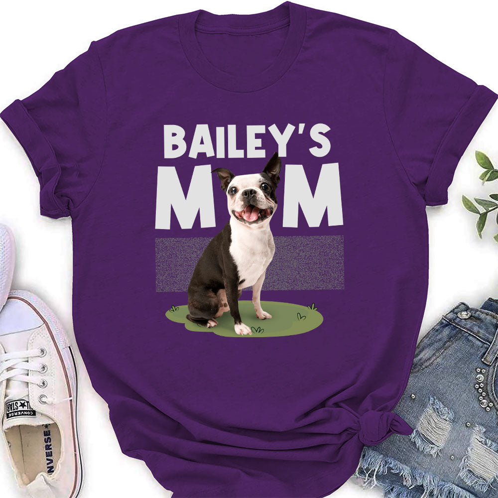 Happy Dog - Personalized Custom Women's T-shirt