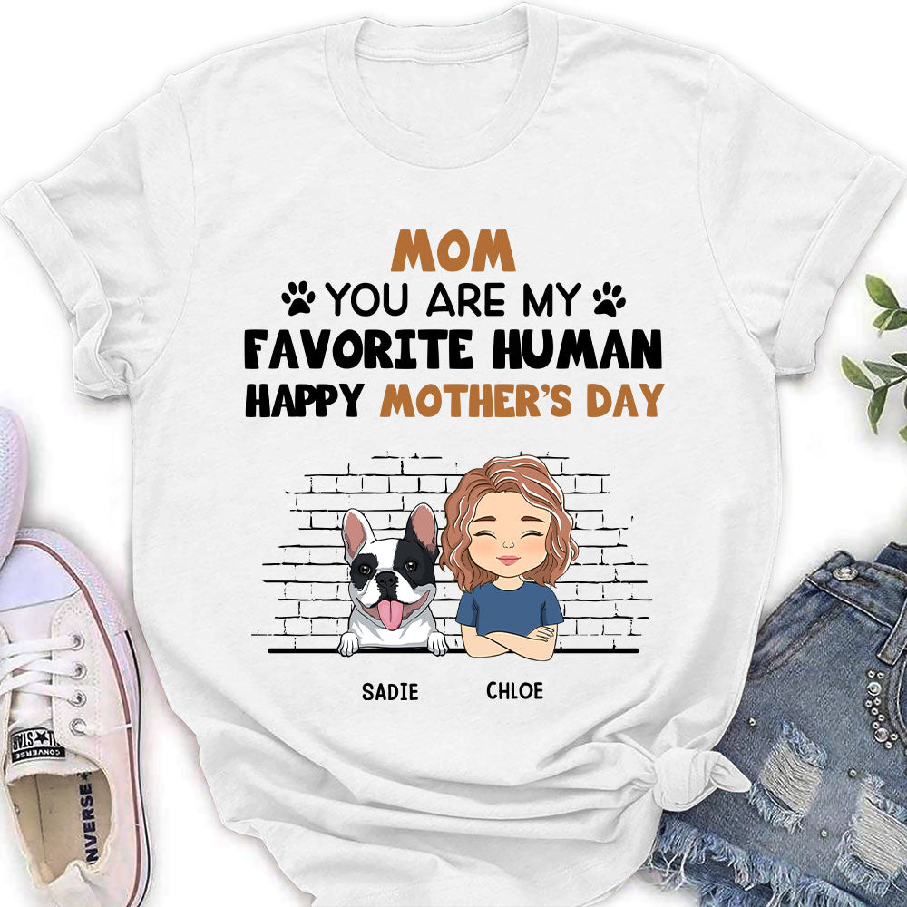 Our Favorite Human - Personalized Custom Women's T-shirt