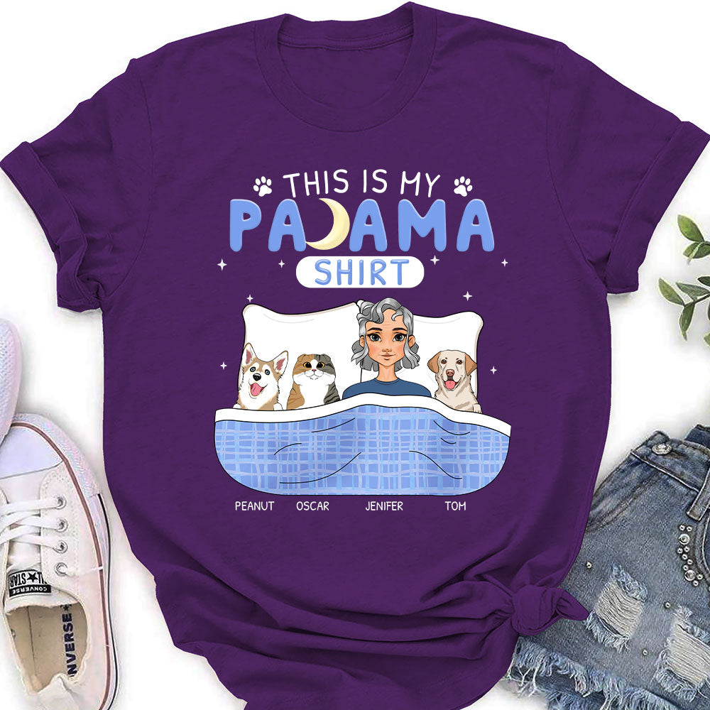 This Is Pajama - Personalized Custom Women's T-shirt