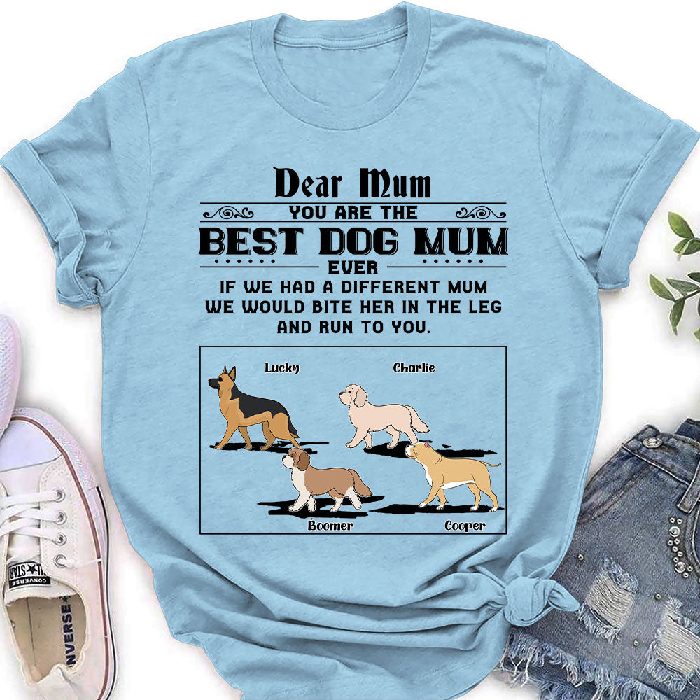 Bite The Leg  - Personalized Custom Women's T-shirt