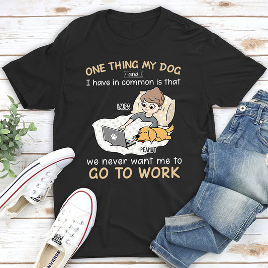 One Thing - Personalized Custom Unisex T-shirt