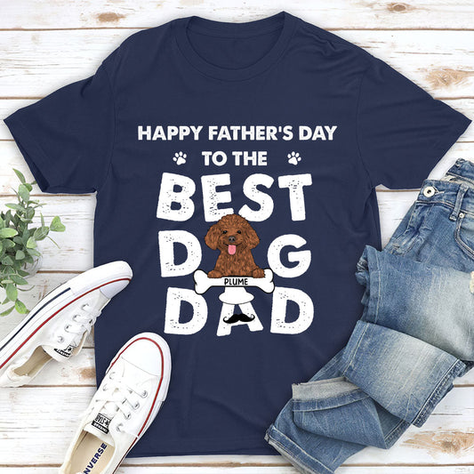 Father‘s Day Dog - Personalized Custom Unisex T-shirt