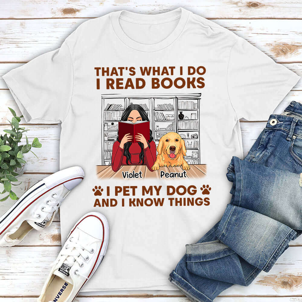 What I Do - Personalized Custom Unisex T-shirt