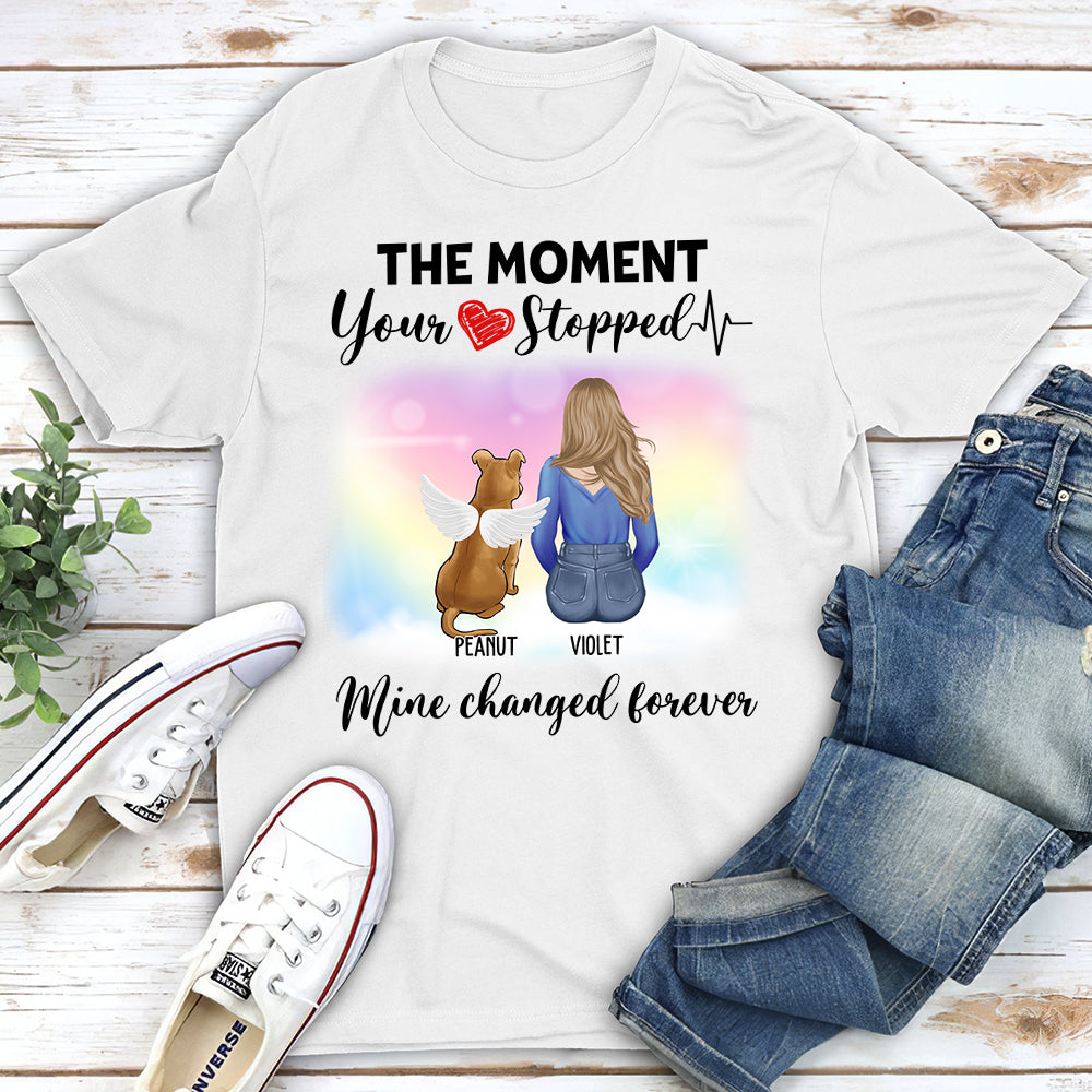 Your Heart Stopped - Personalized Custom Unisex T-shirt