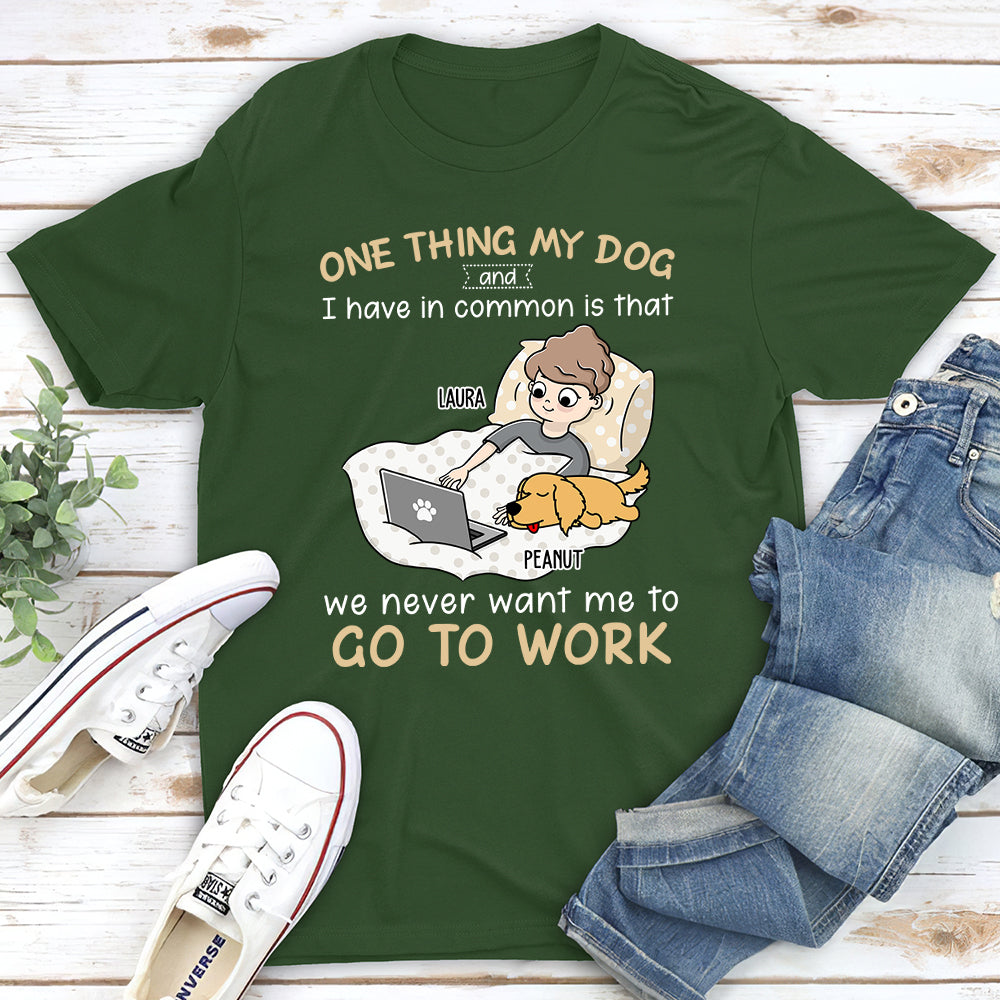 One Thing - Personalized Custom Unisex T-shirt