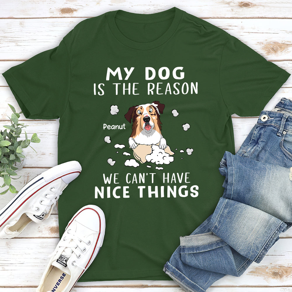 The Reason - Personalized Custom Unisex T-shirt
