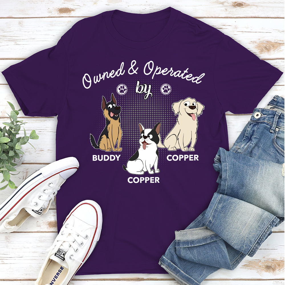 Owned & Operated - Personalized Custom Unisex T-shirt