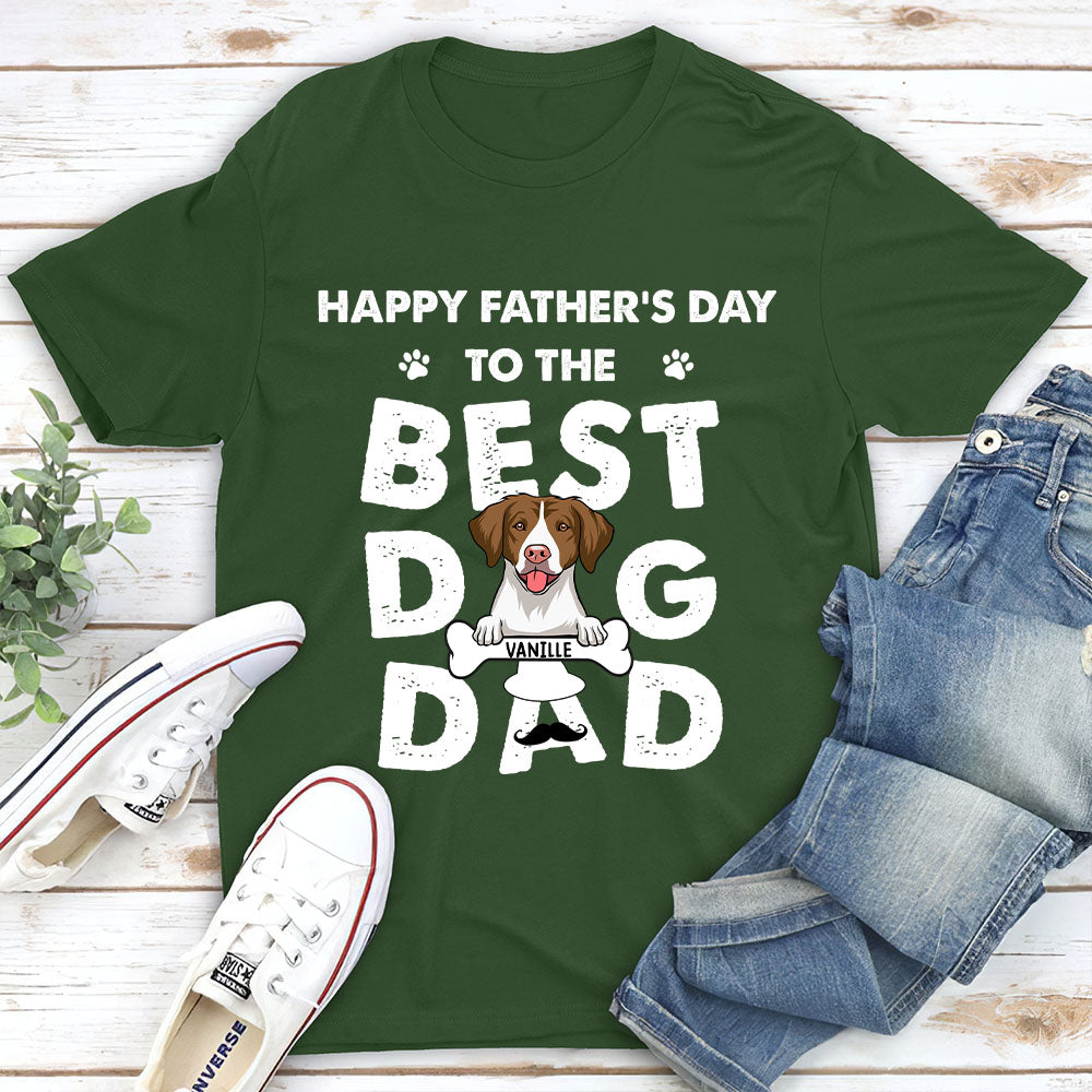 Father‘s Day Dog - Personalized Custom Unisex T-shirt