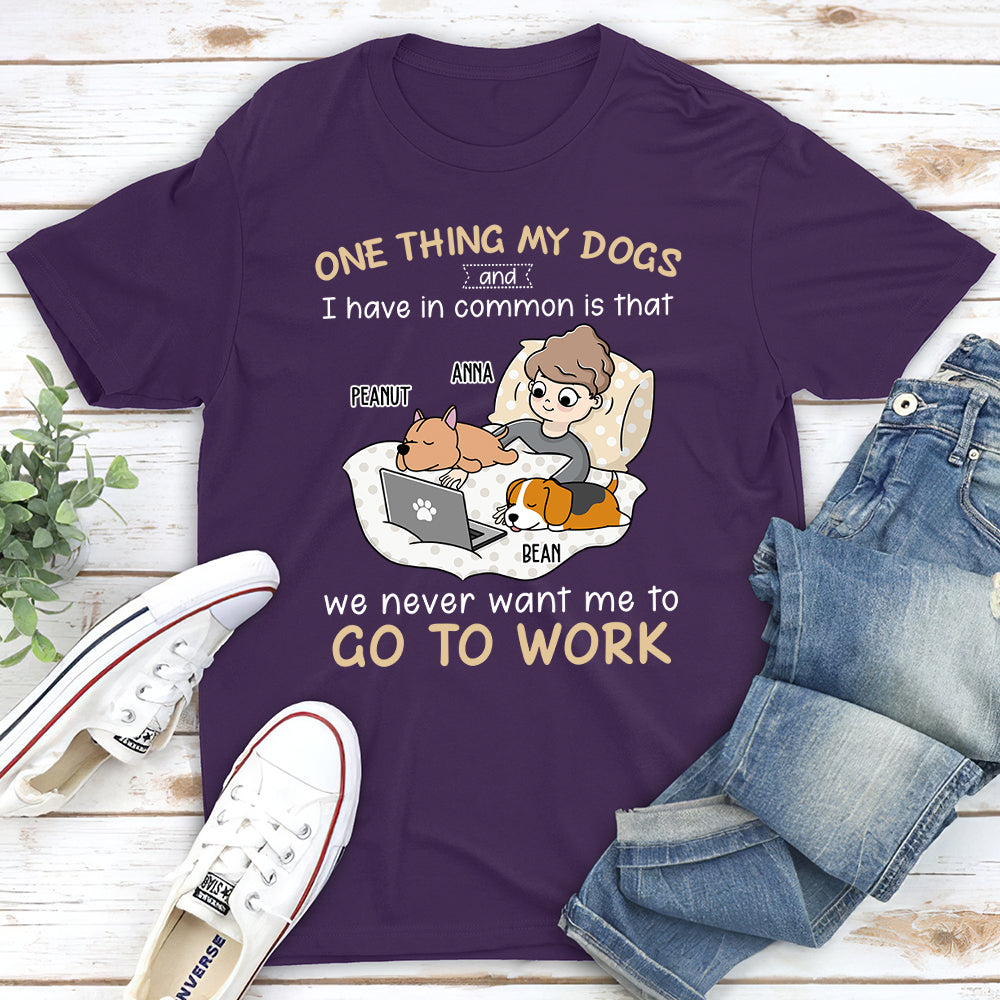 One Thing - Personalized Custom Unisex T-shirt