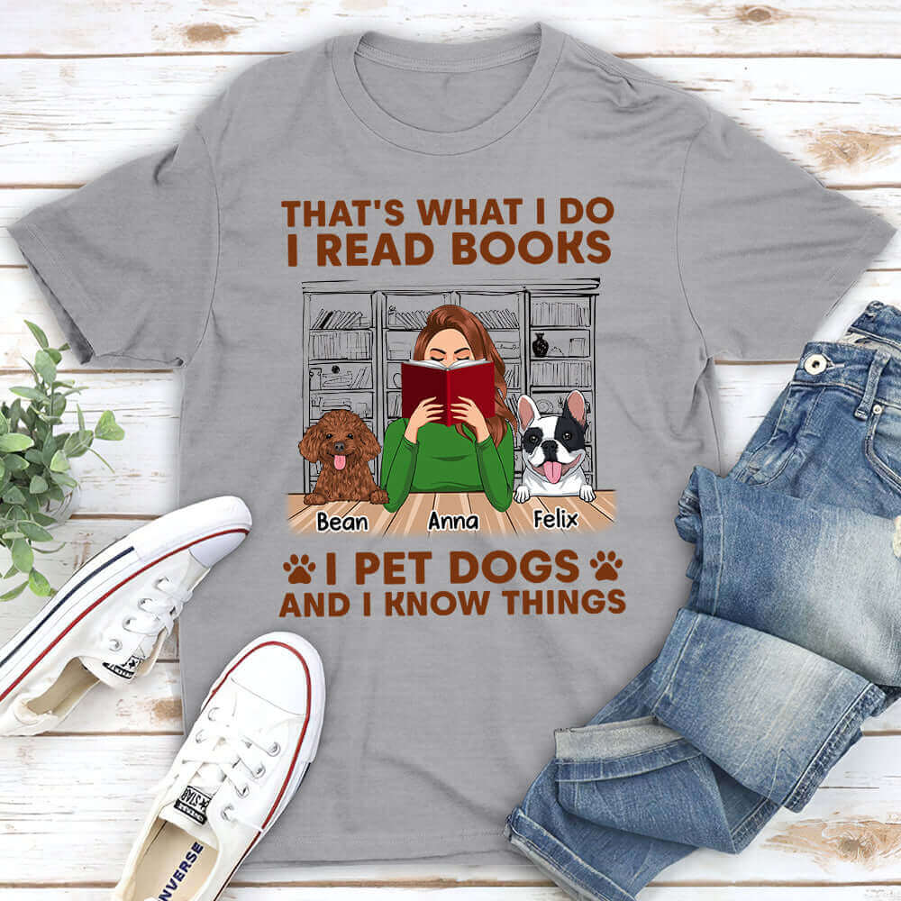 What I Do - Personalized Custom Unisex T-shirt