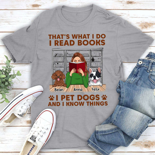 What I Do - Personalized Custom Unisex T-shirt