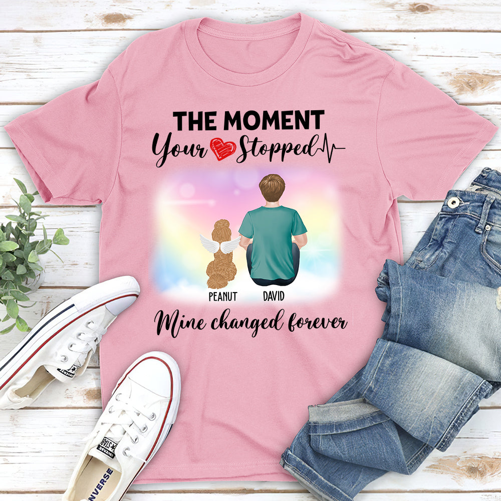 Your Heart Stopped - Personalized Custom Unisex T-shirt