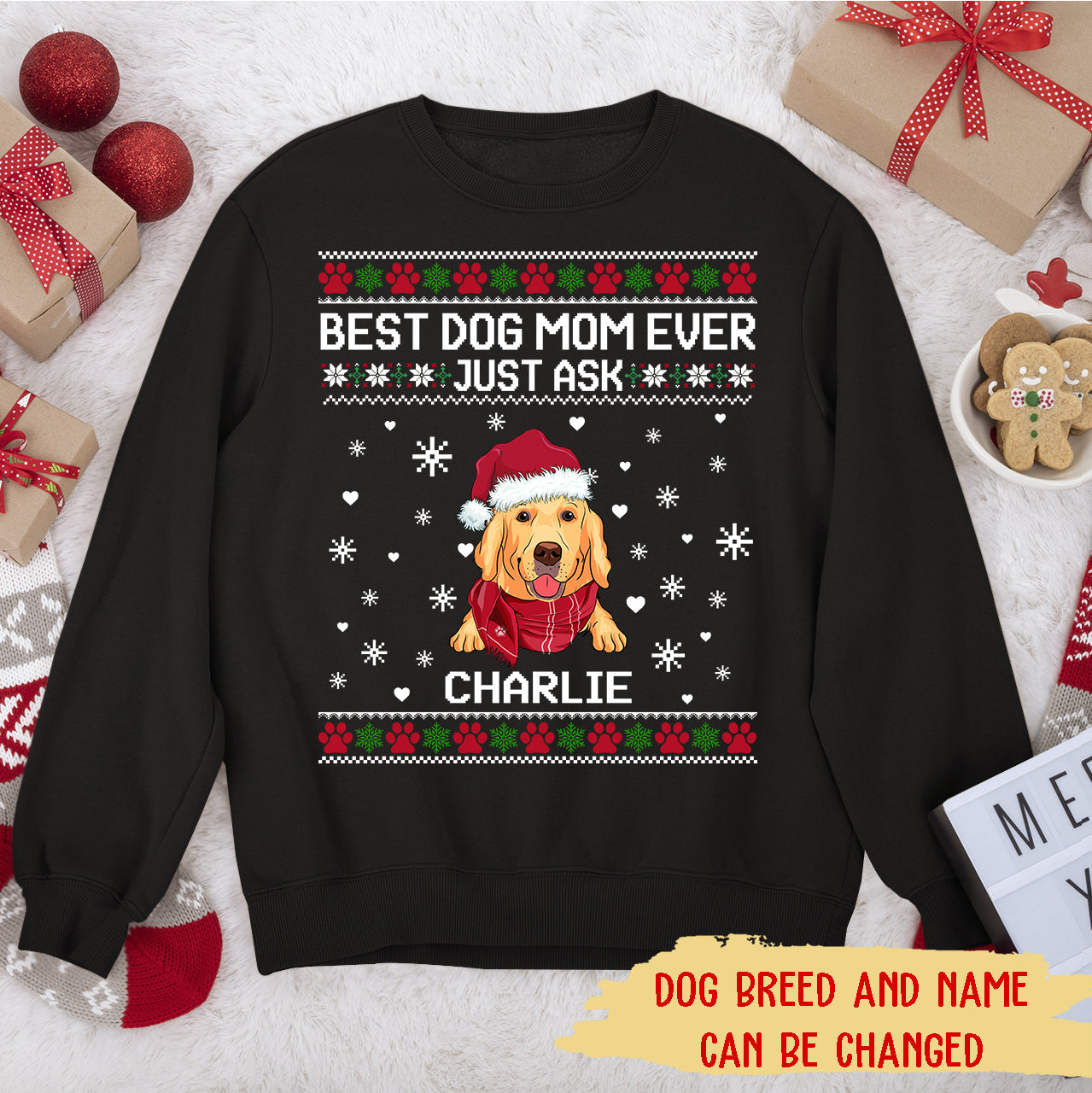 Best Dog Dad/Mom - Personalized Custom Sweatshirt