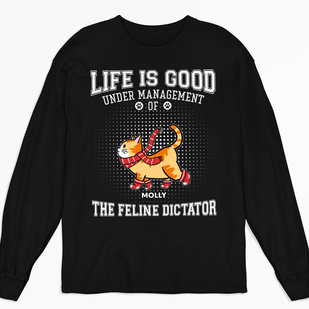 Under Management - Personalized Custom Long Sleeve T-shirt