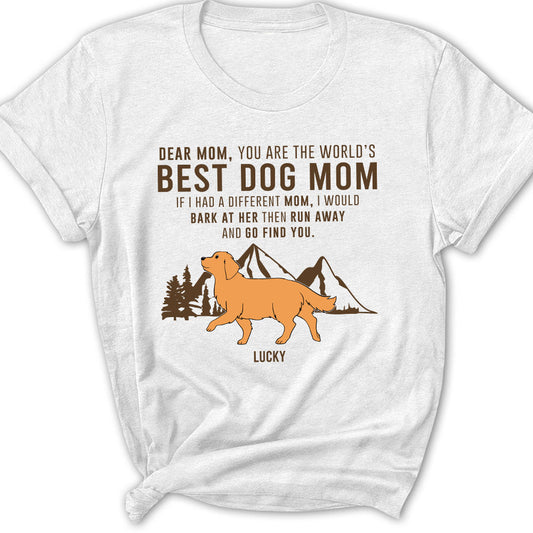 Run Away - Personalized Custom Women's T-shirt