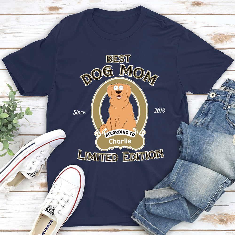 Limited Edition Dad Mom - Personalized Custom Unisex T-shirt