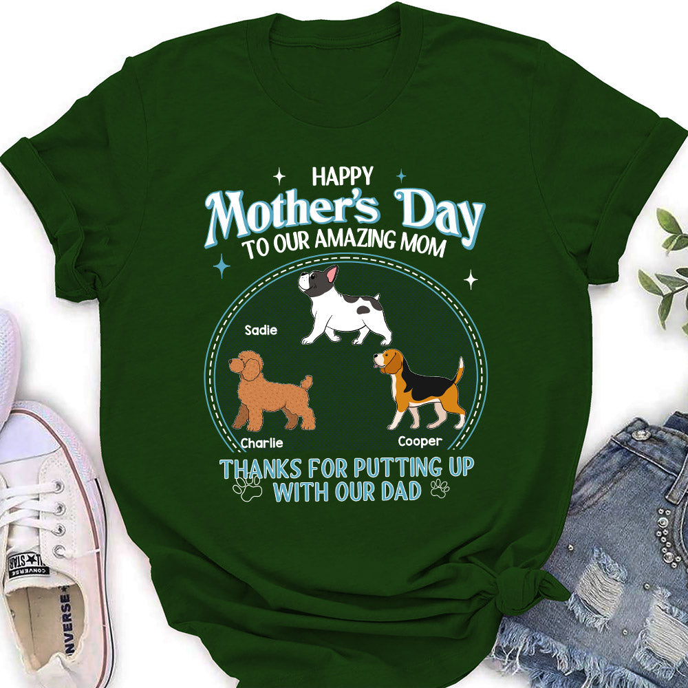 To My Amazing Mother - Personalized Custom Women's T-shirt