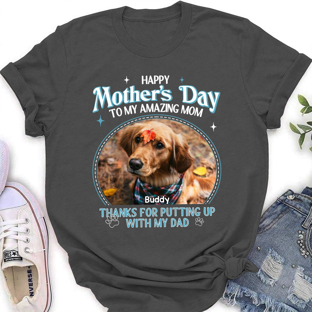To My Amazing Mother - Personalized Custom Women's T-shirt