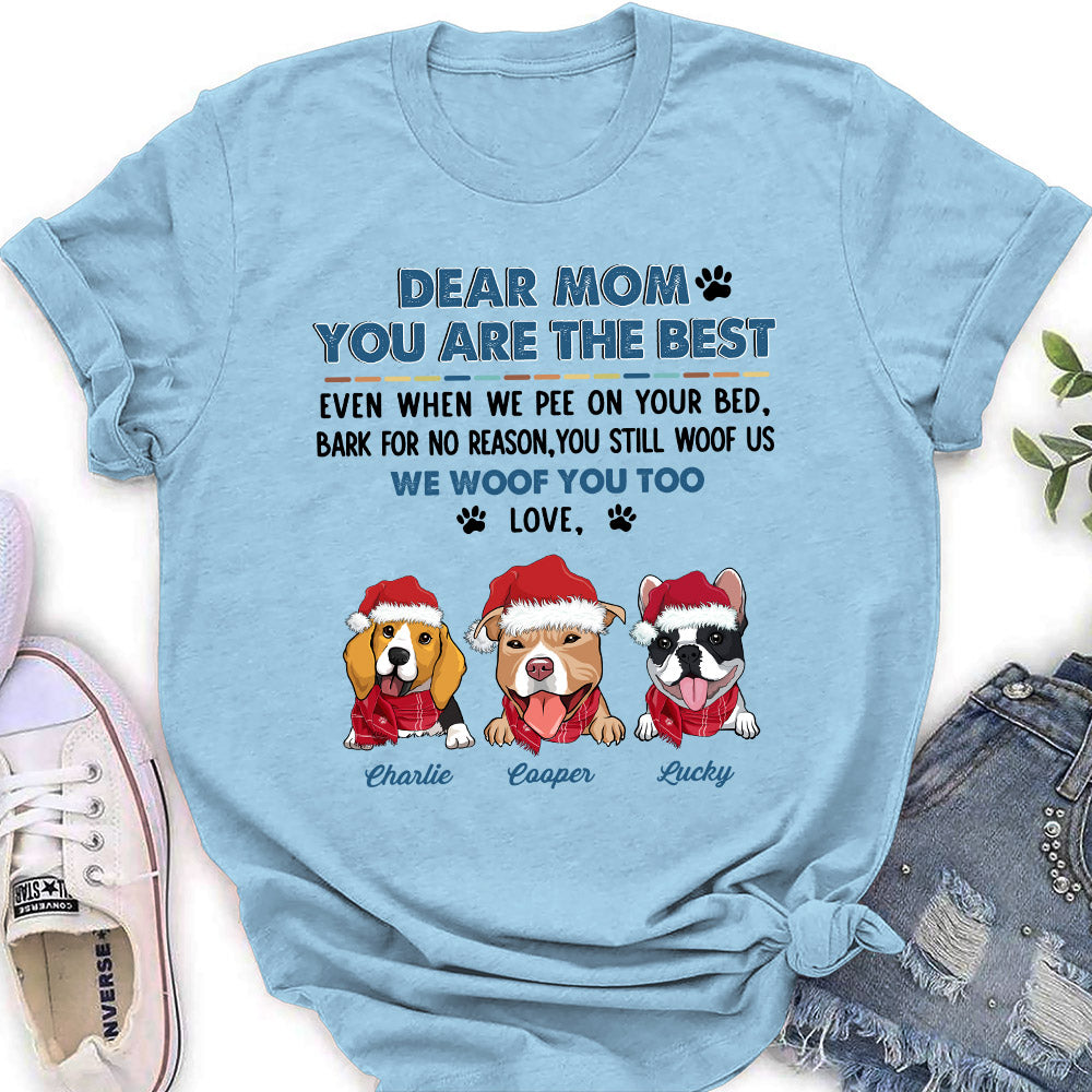 Still Woof You Dad - Personalized Custom Women's T-shirt