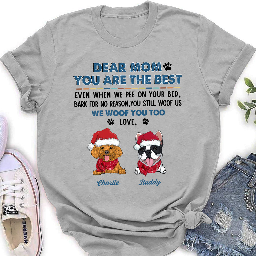 Still Woof You Dad - Personalized Custom Women's T-shirt