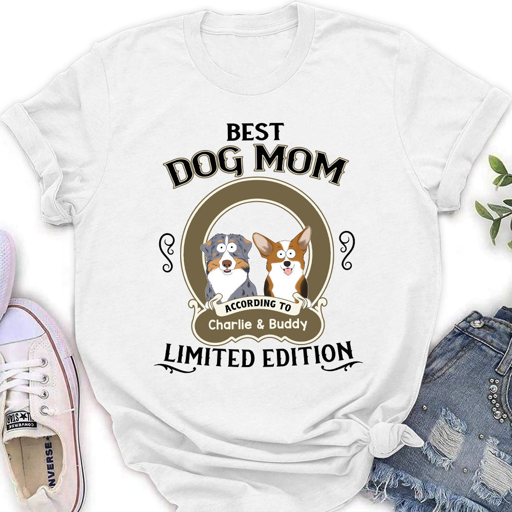 Dog Dad Limited Edition - Personalized Custom Women's T-shirt