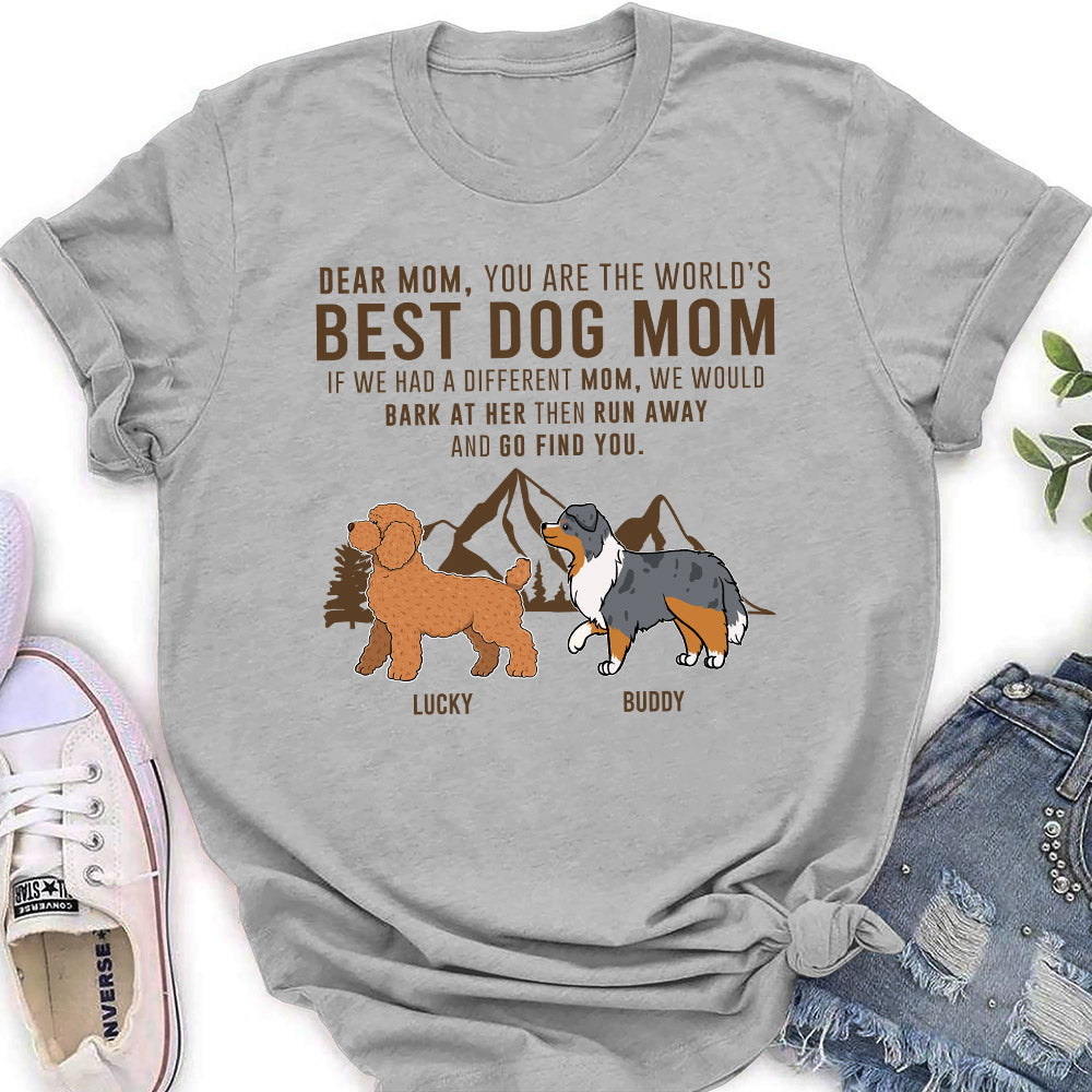 Run Away - Personalized Custom Women's T-shirt