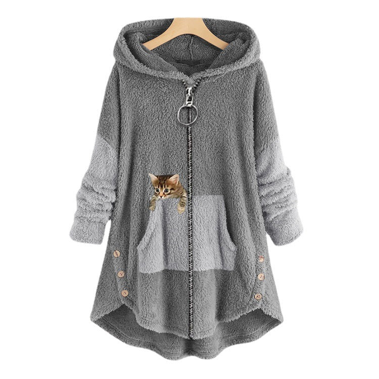 Fashion Enlarge Personalized Kitten Jacket