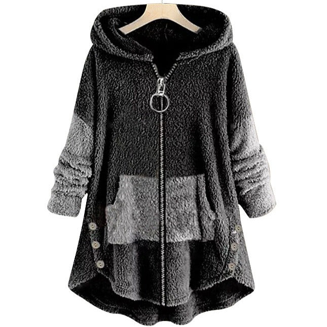 Fashion Solid Enlarge Personalized Kitten Jacket