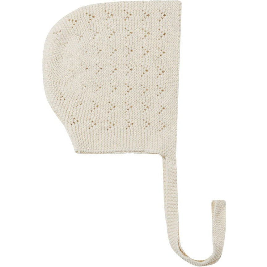 Quincy Mae Knit Bonnet || Natural