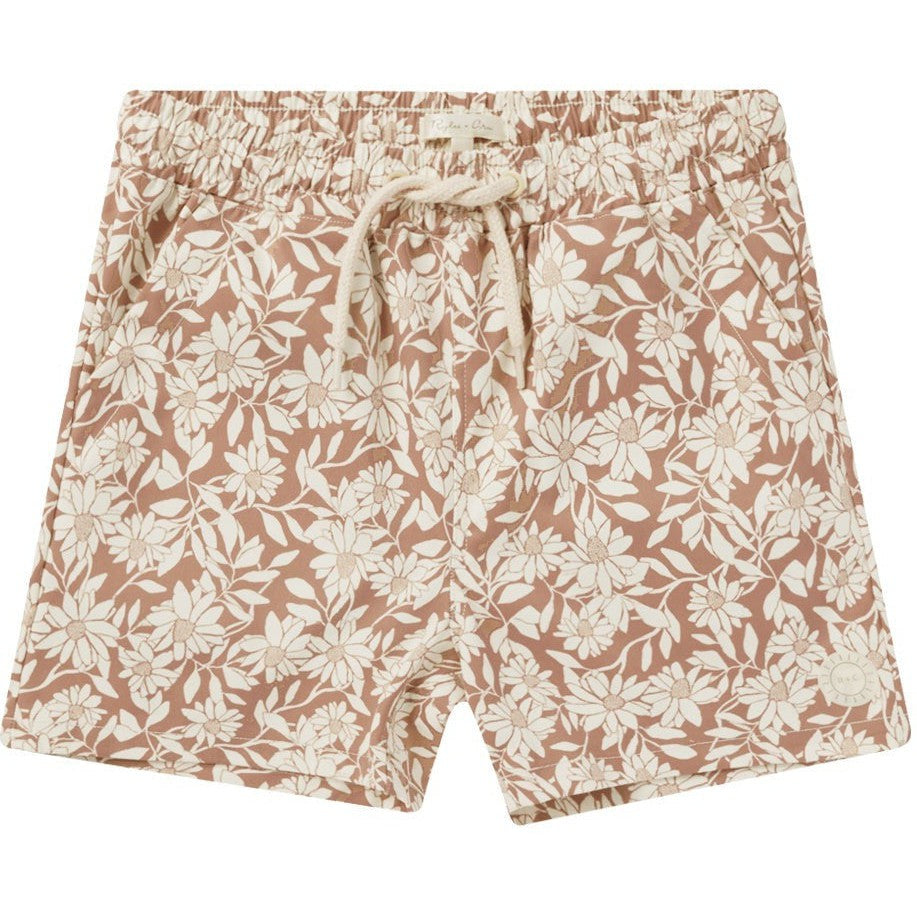 Rylee + Cru Boardshort | Plumeria