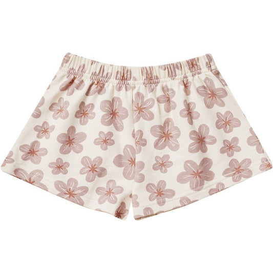 Rylee + Cru Track Short | Hibiscus