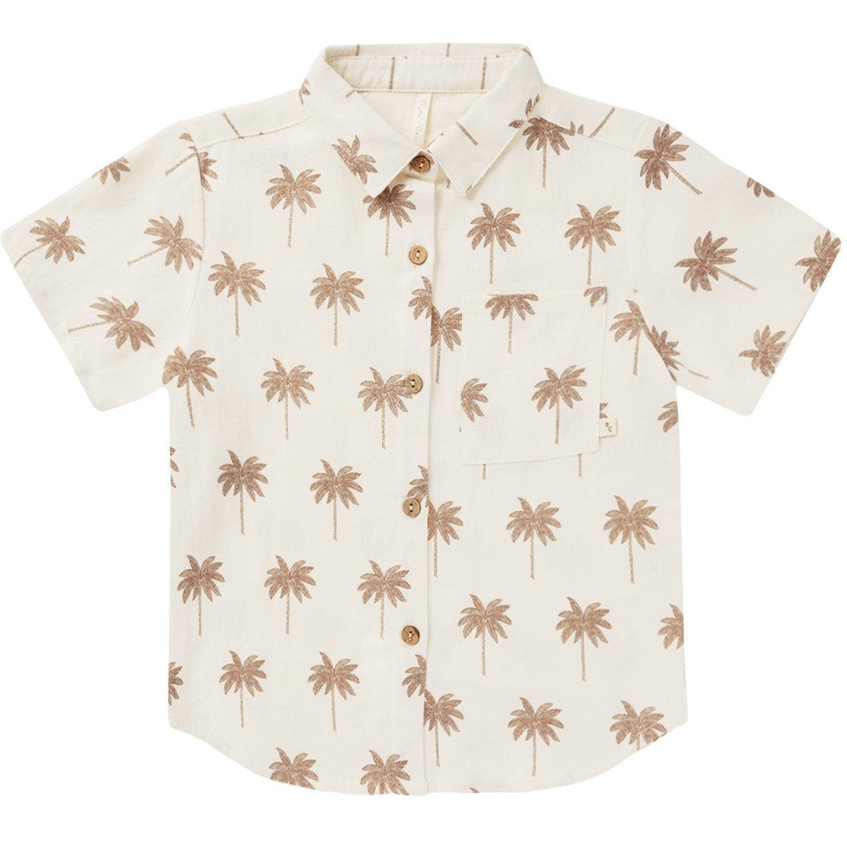 Rylee + Cru Collared Short Sleeve Shirt | Paradise