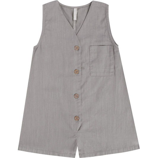Rylee + Cru Amari Romper | Slate