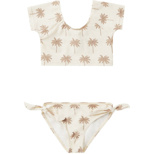 Rylee + Cru Cropped Rash Guard Set | Paradise